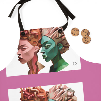 PAG SCULPTURED SISTERS APRON - UNISEX