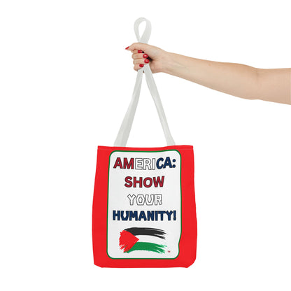 PALESTINE HUMANITY TOTE BAG
