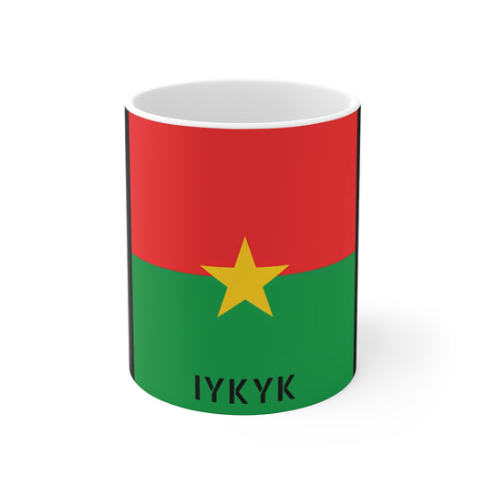 IYKYK BURKINA FASO Mug 11oz GR