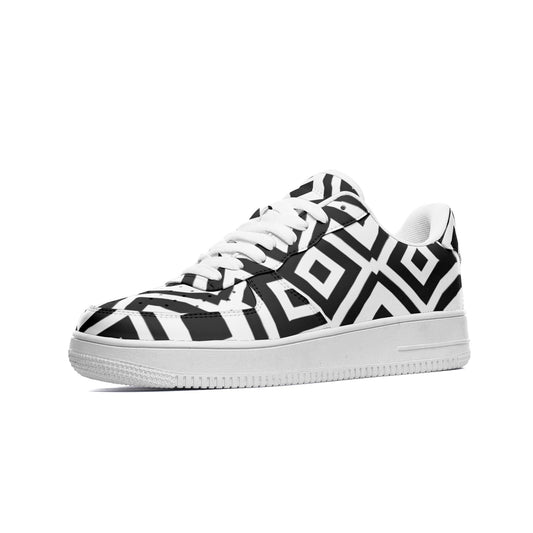 BLACK DIAMONDS UNISEX LEATHER SNEAKERS