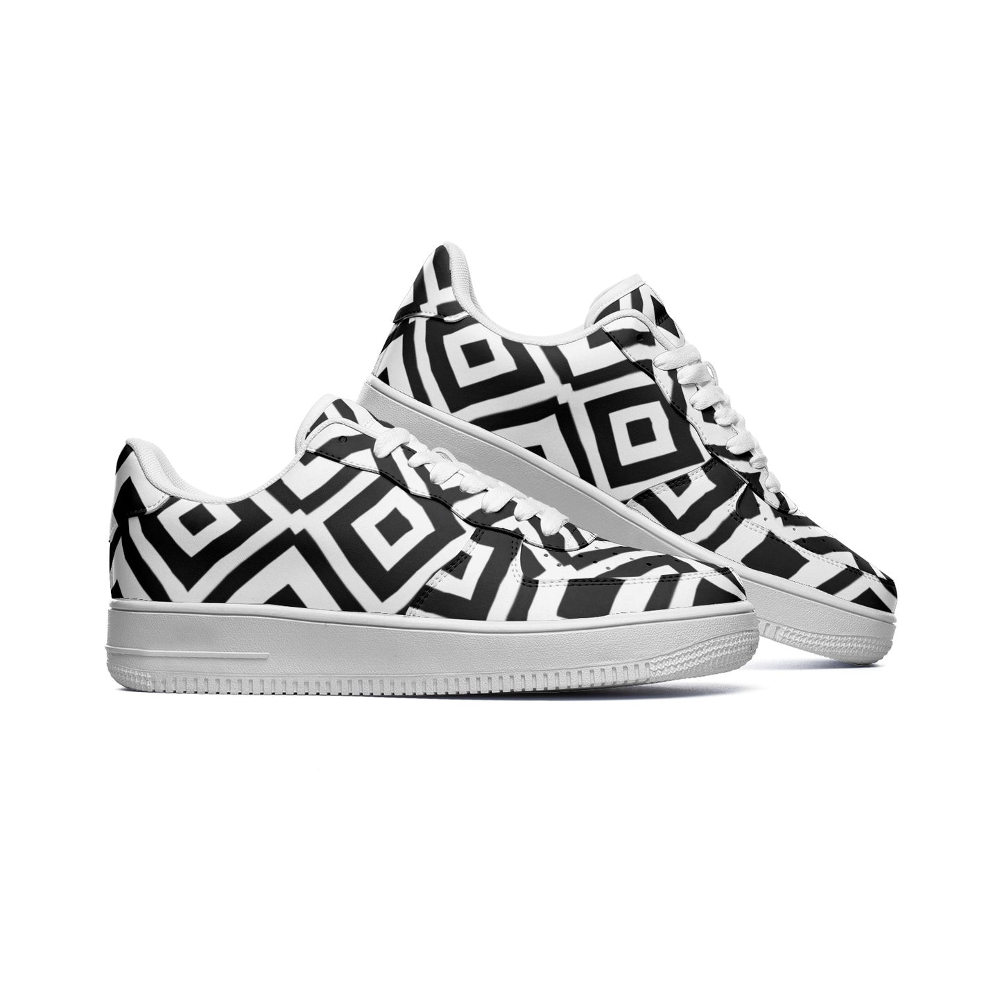 BLACK DIAMONDS UNISEX LEATHER SNEAKERS