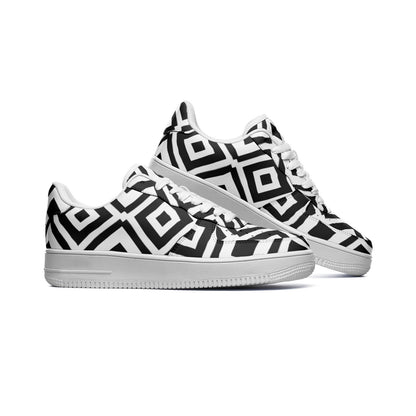 BLACK DIAMONDS UNISEX LEATHER SNEAKERS