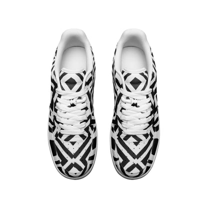 BLACK DIAMONDS UNISEX LEATHER SNEAKERS