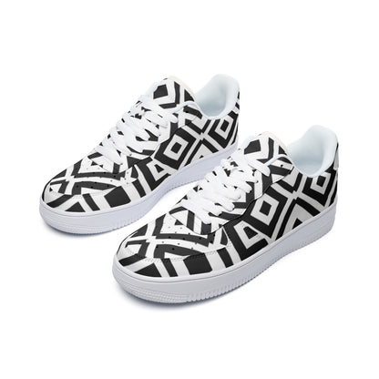 BLACK DIAMONDS UNISEX LEATHER SNEAKERS