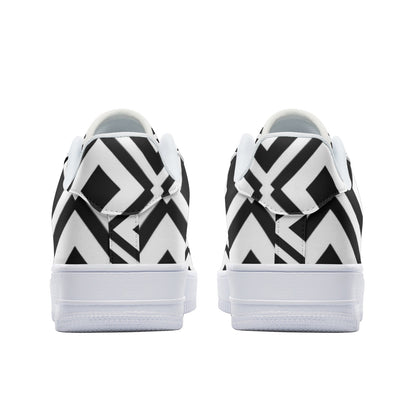 BLACK DIAMONDS UNISEX LEATHER SNEAKERS